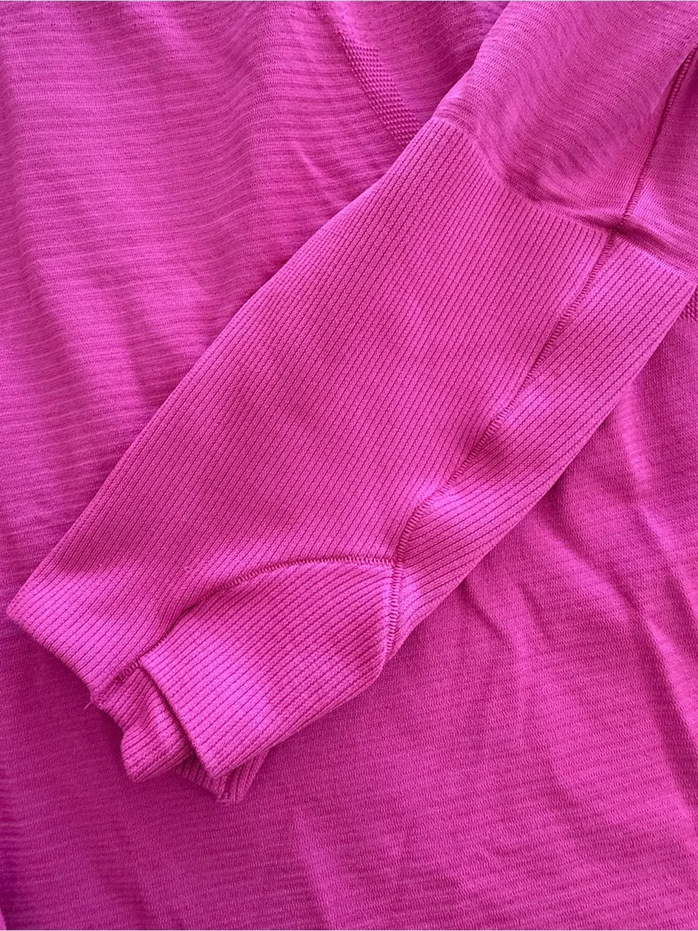 Lululemon Swiftly Tech Long Sleeve 2.0 Pink Running Top Size 12